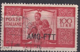 Italy Trieste Zone A AMG-FTT 1949 Sassone#67 Used - Gebraucht