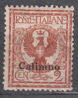 Delcampe - Italy Colonies Aegean Islands Calimno (Calino) 1912 Sassone#1 Mi#3 I Mint Hinged - Egée (Calino)
