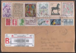 France Modern Cover To Serbia - Lettres & Documents