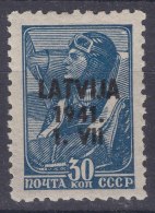 Germany Occupation In WWII Lettland 1941 Latvija Latvia Mi#5 Mint Hinged - Besetzungen 1938-45