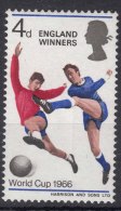 Great Britain 1966, World Cup Football Winners - Unused Stamps