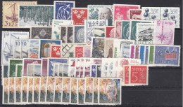 Sweden Stamps MNG Duplicated Lot, Nominal Value 310 Kr - Neufs