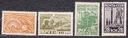 Russia USSR 1929 Mi#379-382 Mint Never Hinged - Unused Stamps