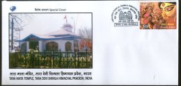 India 2016 Tara Mata Temple Shimla Hindu Mythology Religion Special Cover # 6770 - Hinduismo