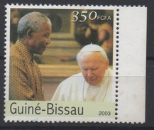 Guiné-Bissau Guinea Guinée Bissau 2003 Mi. 2614 Pape Pope Papst John Paul II Jean Paul Johannes Paul Religion SCARCE ! - Papes