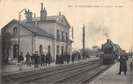 CPA 41 LA MOTTE BEUVRON LA GARE - Lamotte Beuvron