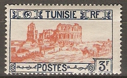 TUNISIE    -   1926.   Y&T N° 142 *.   Amphithéatre  D' El Djem. - Ungebraucht