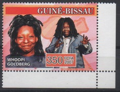 Guiné-Bissau Guinea Guinée Bissau 2007 Mi. 3461 Whoopi Goldberg Actor Schauspielerin Actrice Cinema Hollywood - Acteurs