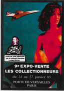 CPM LARDIE JIHEL Tirage Limité En 30 Exemplaires Signés Salon Pirate Nu Féminin Concorde Paris Série Les Flamboyantes - Bourses & Salons De Collections