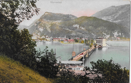 STANSSTAD  → Dampfschiff Beim Passieren Der Drehbrücke Anno 1922 - Stans