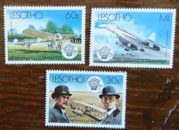 LESOTHO Concorde, Avion, Plane. Yvert N°546/8 ** MNH - Concorde