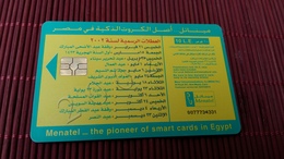 Egypte  Phonecard Used)  Rare - Egitto