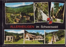 Oppenau - Mehrbildkarte 3  Allerheiligen   Mit Zusatzstempel Acherner Wanderheim Am Bosenstein - Oppenau