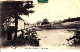89 . Yonne : Cheroy :  La Mare . - Cheroy