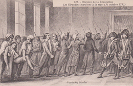 HISTOIRE DE LA REVOLUTION . Les Jacobins Marchent à La Mort (31/10/1793) D'après Ary Scheffer - Storia