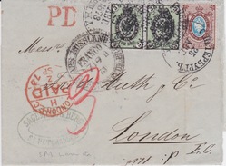 Russia St.Petersburg To London . - Lettres & Documents