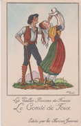 FOLKLORE .Les Vieilles Provinces De France  Le Comté De FOIX (Pub Farines JAMMET) Illust. Jean DROIT - Trachten