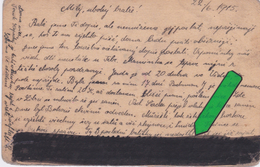 Russia Prisoner Card . Part Of Text Painted Out By Censor - Neufs