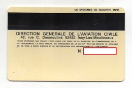 CARTE D´ENTREPRISE .Aviation Civile - Autres & Non Classés