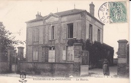 89-----VILLENEUVE LA DONDAGRE---la Mairie---voir 2 Scans - Villeneuve-la-Dondagre