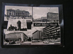Chemnitrz KMS  Sw. Karte Mit Alten Autos , 1966 - Chemnitz (Karl-Marx-Stadt 1953-1990)