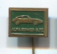 ALFA ROMEO GTZ - Auto, Car, Automotive, Vintage Pin, Badge, Abzeichen - Alfa Romeo