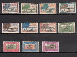 WALLIS ET FUTUNA * YT N° 43 44 45 46 47 48 49 51 52 53 54 - Unused Stamps