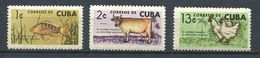 194 CUBA 1964 - Yvert 718/20 - Poisson Vache Poule - Neuf ** (MNH) Sans Trace De Charniere - Ongebruikt