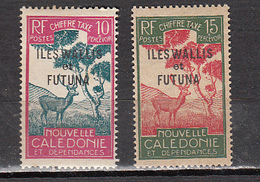 WALLIS ET FUTUNA * YT N° TAXE N° 14 15 - Portomarken