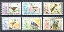 194 CUBA 1986 - Yvert 2674/79 - Oiseau Ornithologue Gundlach - Neuf ** (MNH) Sans Trace De Charniere - Neufs