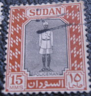 Sudan 1951 Policeman 15m - Used - Sudan (...-1951)