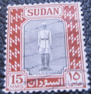 Sudan 1951 Policeman 15m - Used - Sudan (...-1951)