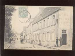 72 Montmirail Rue Principale édit. Thelin Animée , Hôtel De France Laverton Chatillon - Montmirail