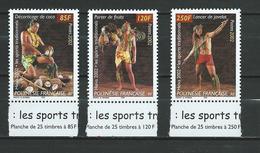 French Polynesia / Polynésie Française 2002 "Heiva 2002" Traditional Arts And Sports Festival.MNH - Neufs