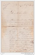 1871 - Lettre De 4 P. Du Père D'Ernest Roche à Son Fils, Soldat, Futur Homme Politique Français, Socialiste, Boulangiste - Manuscritos