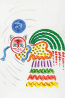 Postcard - Animal Box - Art - Kazumi Yoshida - Teeger 1 (2014) - New - Tigers