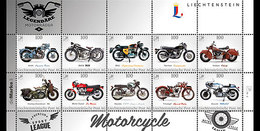 Liechtenstein - Postfris / MNH - Sheet Legendarische Motoren 2017 NEW! - Unused Stamps