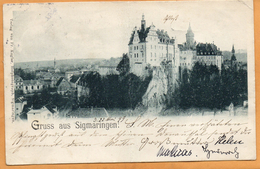 Gruss Aus Sigmaringen 1899 Postcard Postage Due - Sigmaringen