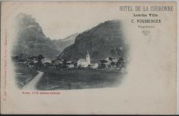 Hotel De La Couronne Loeche Ville C. Nussberger - Inden (alt. 1176 M) - Inden