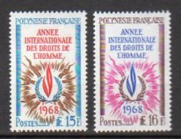 POLYNESIE    Neuf **     Y. Et T.    N° 62 / 63       Cote: 26,00 Euros - Unused Stamps