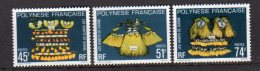 POLYNESIE    Neuf **     Y. Et T.    N° 138 / 140       Cote: 9,90 Euros - Unused Stamps