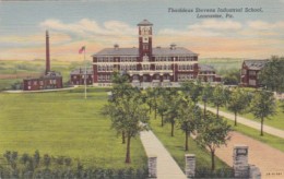 Pennsylvania Lancaster Thaddeus Stevens Industrial School 1944 Curteich - Lancaster