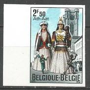 Belgique - R064 - N° 1593 - Non Dentelé - Ath - Géants - Goliath - Gouyasse - - Otros & Sin Clasificación