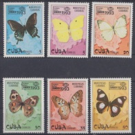 1993.18- * CUBA 1993. MNH. MARIPOSAS. BUTTERFLIES. BANGKOK PHILATELIC EXPO. THAILAND - Ongebruikt