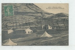 Val-Cenis (73) : Le Camp Des Chasseurs Alpins Au Poste Frontière à Sollières En 1914 (animé) PF. - Val Cenis