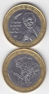 CONGO 2007 Pope Papst JOHN PAUL II 4500 Francs Cfa UNC Bimetal - Congo (République Démocratique 1998)