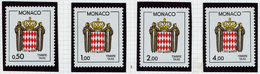 1983 - MONACO -  Catg.. Mi. TAXE 87/90 - NH - (I-SRA3207.43) - Fiscales