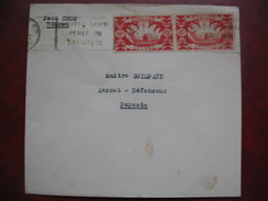 Lettre Oceanie Papeete  Pour Papeete Mécanique Tahiti Perle Du Pacifique - Storia Postale