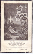 Devotie Devotion Doodsprentje Eugenia Willems - Zekerghem 1851 - Bekeghem 1929 - August Knockaert - Overlijden