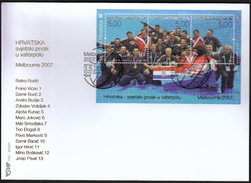 Croatia 2007 / Croatia Water Polo Waterpolo World Champion / Melbourne 2007 / FDC - Water-Polo